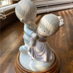 Vintage Precious Moments Slow Dancing Boy and Girl